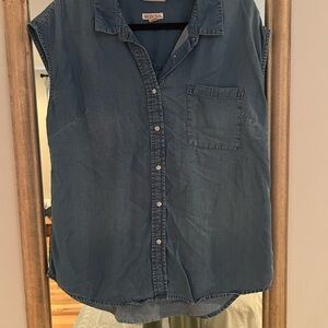 Merona Blue Denim Shirt